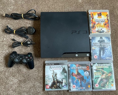 Sony playstation slim 120gb - 3,